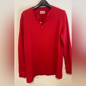 Taylor Stitch Vibrant Red  thermal